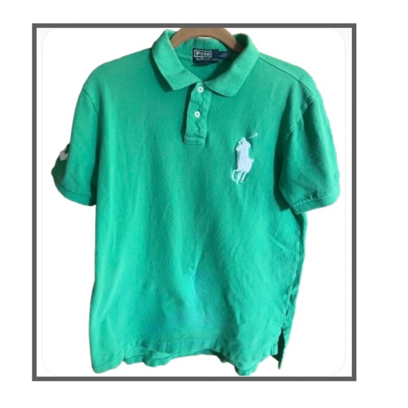 RALPH LAUREN POLO Big Pony Embroidered Mens SIZE LRG unique! - Picture 9 of 9
